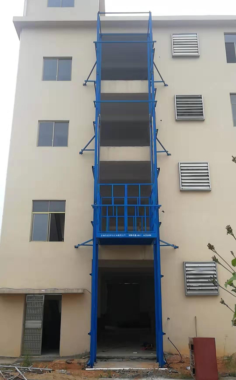 达州室外导轨式升降平台